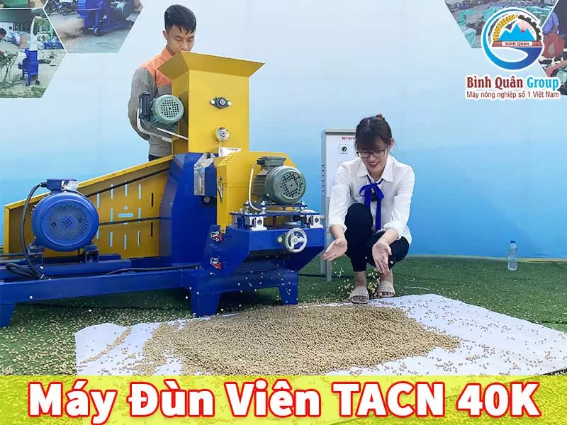 máy đùn viên cám nổi