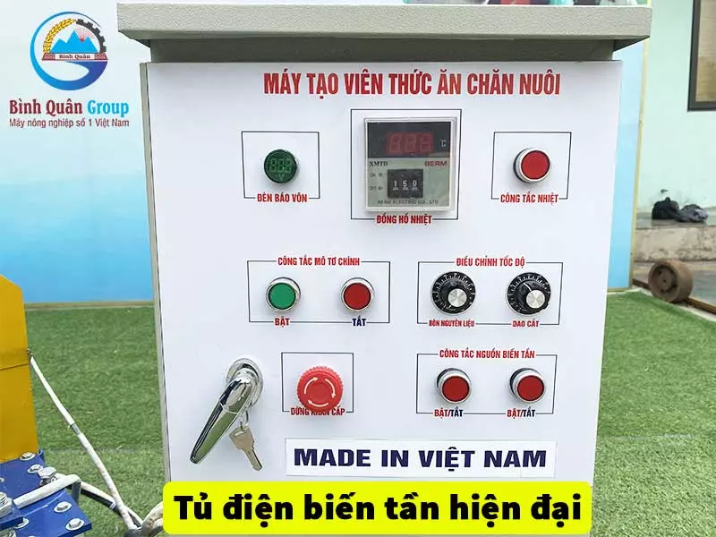 máy đùn viên cám nổi