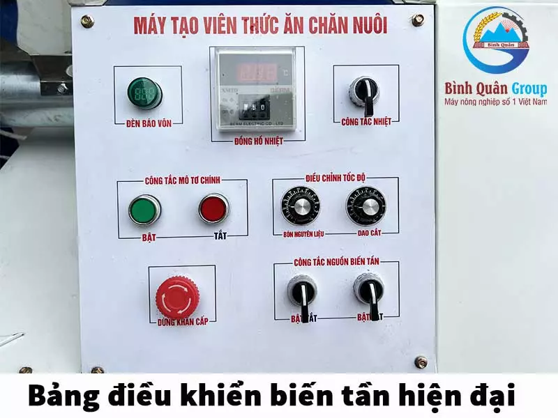 máy đùn viên cám nổi